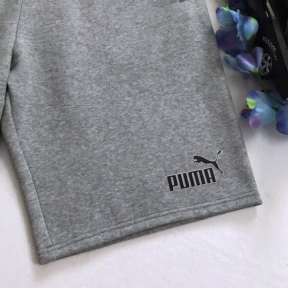 Puma NWT Performance Gray Sweat Shorts Men L - Picture 4 of 10